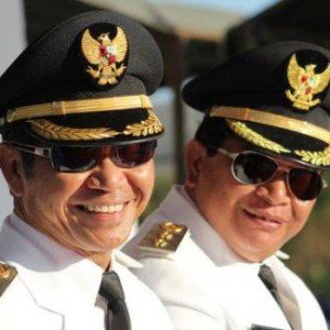 Bupati Agustinus Ch Dulla dan Wakil Bupati Maksimus Gasa