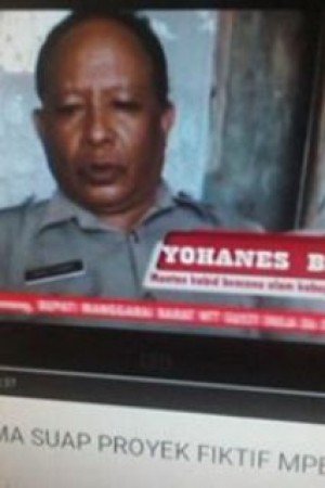 Cuplikan gambar yang diduga Yohanes Bahali