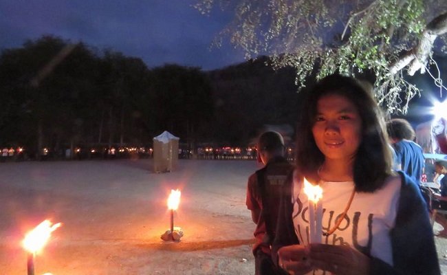 Suasana di Pantai Pede (Foto: Maria Rosdalima Panggur)