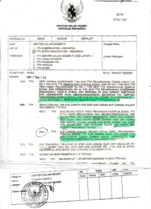 Surat Mendagri