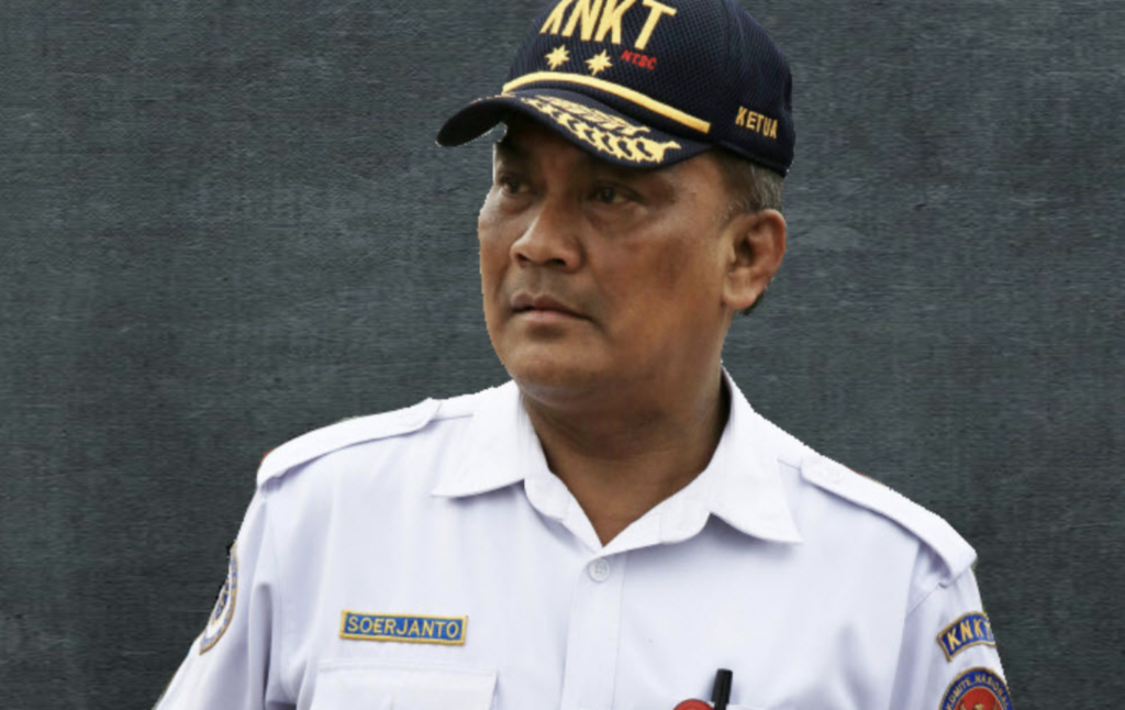 Ketua Komite Nasional Keselamatan Transportasi, Soerjanto Tjahjono